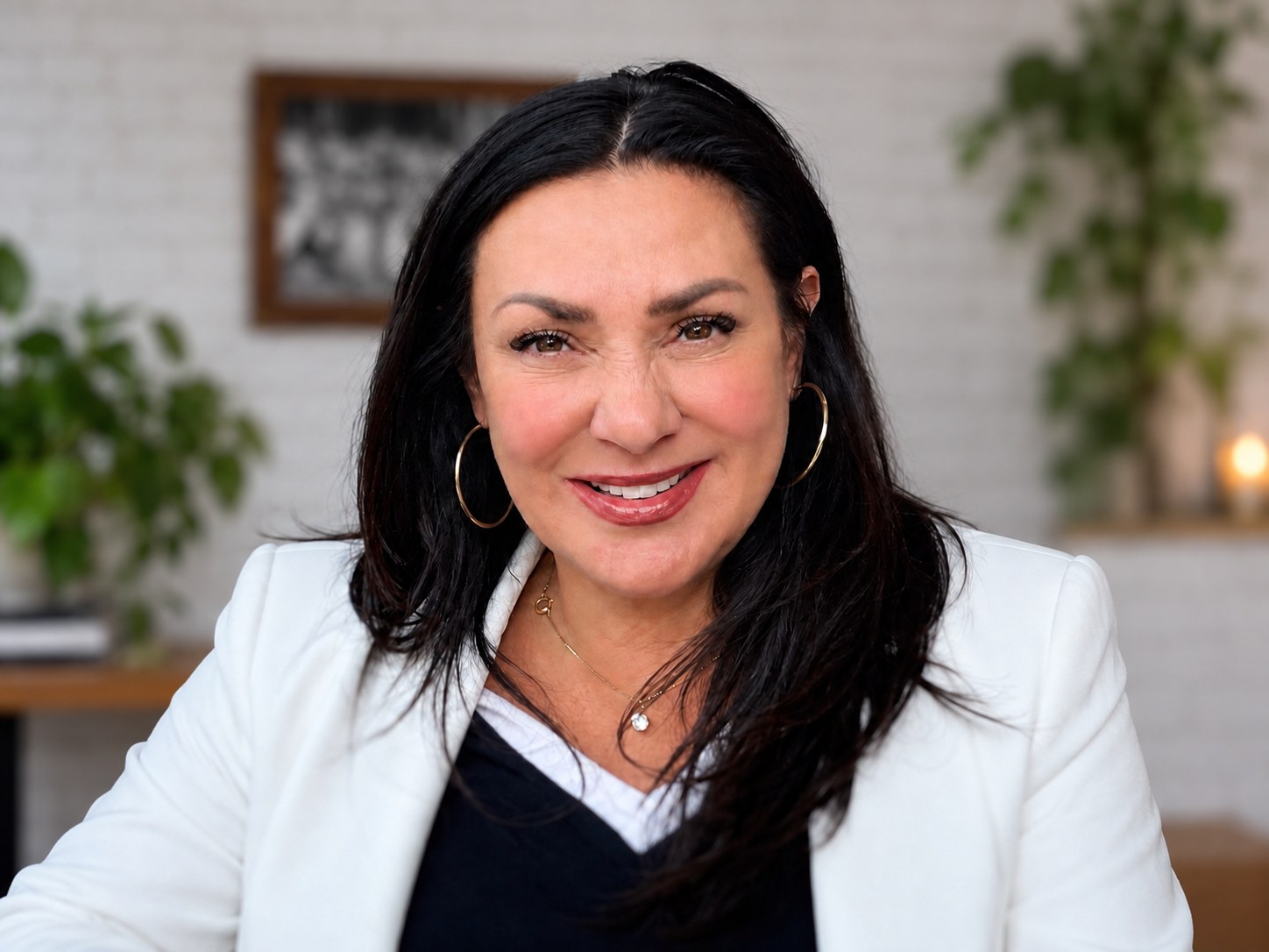 Portrait de Dolly Demitro, souriante
