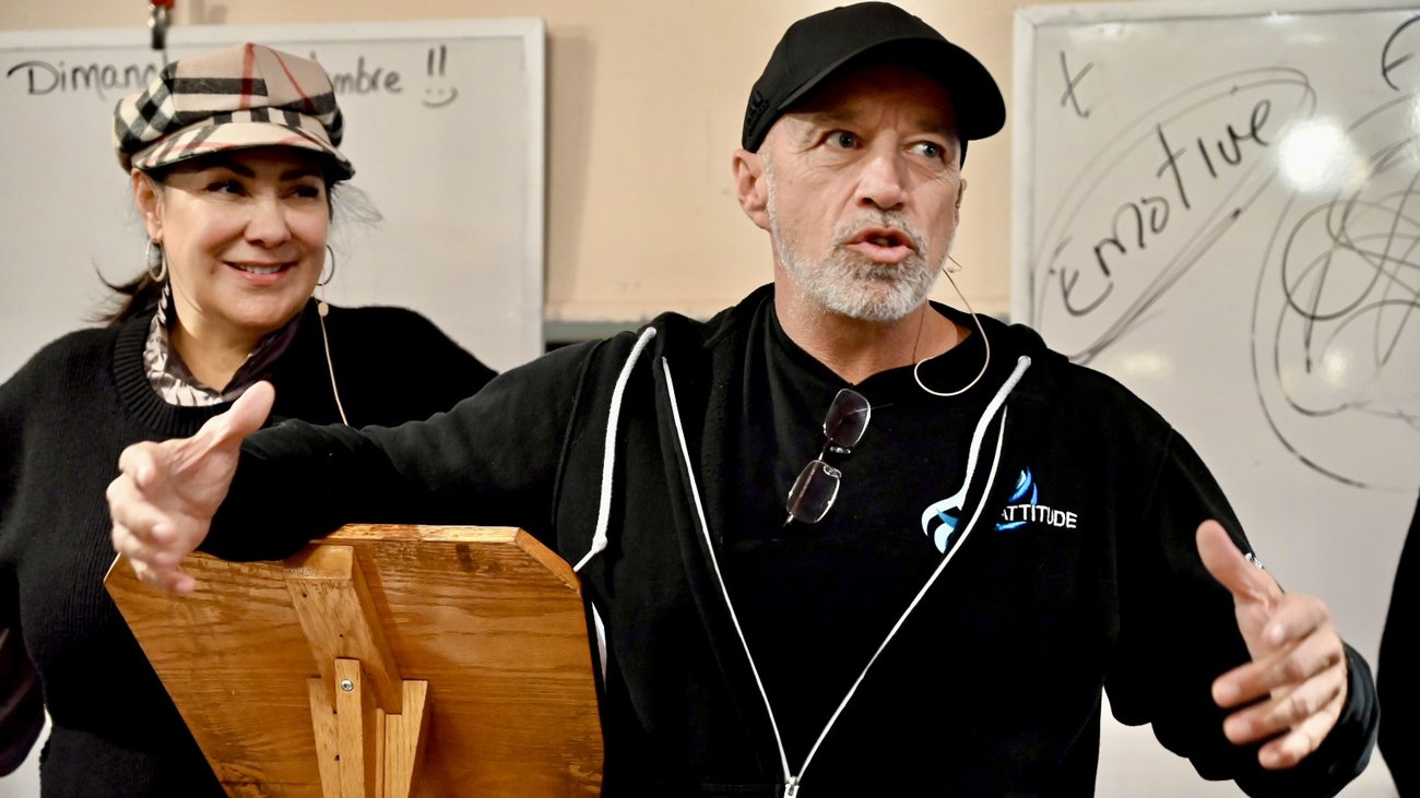 Denis et Dolly Demitro animent un atelier